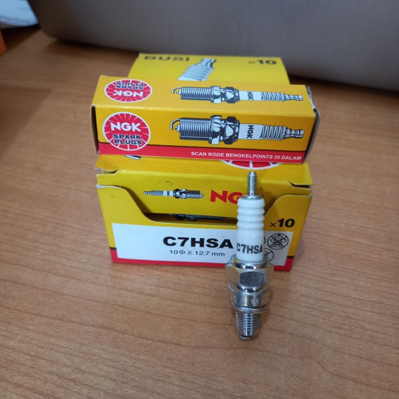หัวเทียน NGK แท้ C7 HSA mio supiter supra