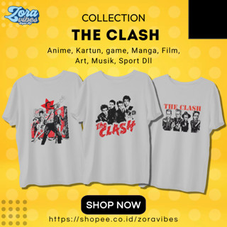 เสื้อยืด พิมพ์ลาย The CLASH Music