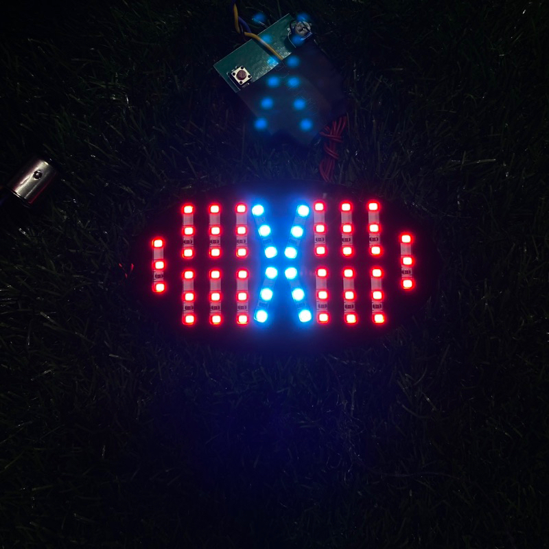 Stoplamp Running VESPA Matic S Lx, 11 โหมดอัตโนมัติ