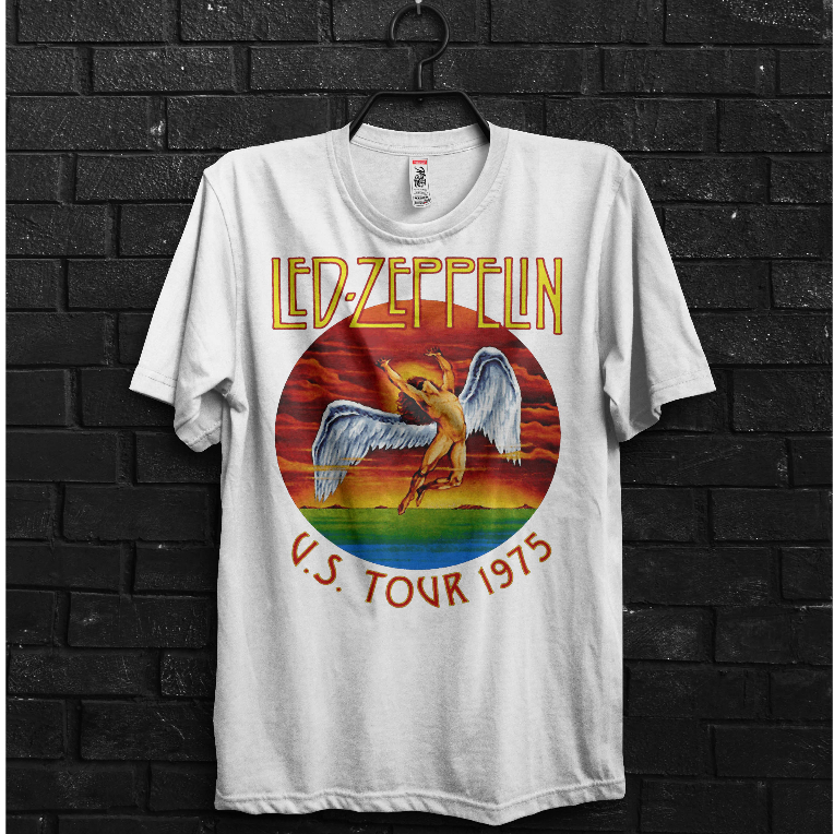 เสื ้ อยืดเพลง Zeppelin Led Band - US Tour