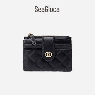 SeaGloca Dompet koin Kecil Wanita dengan Tempat Kartu No.353