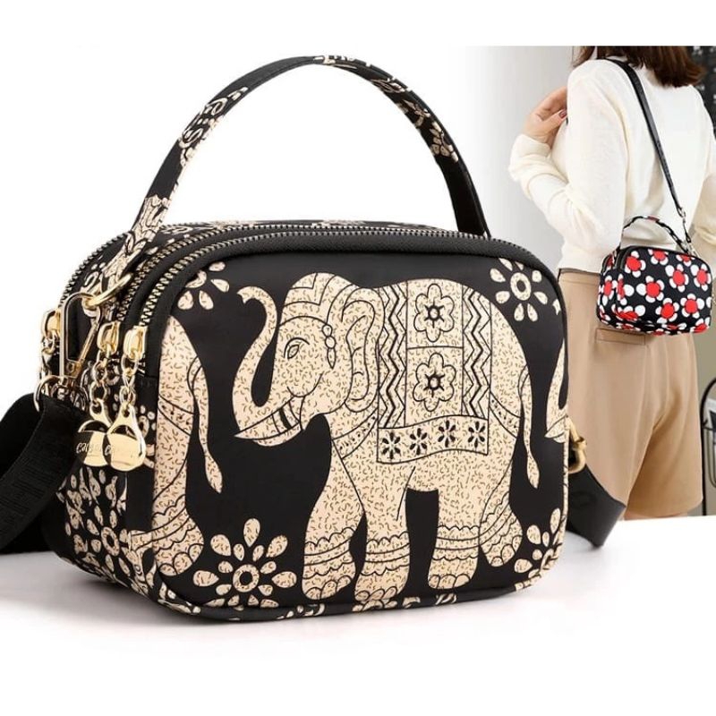 CHIBAO MOTIF SLING BAG 0060-2