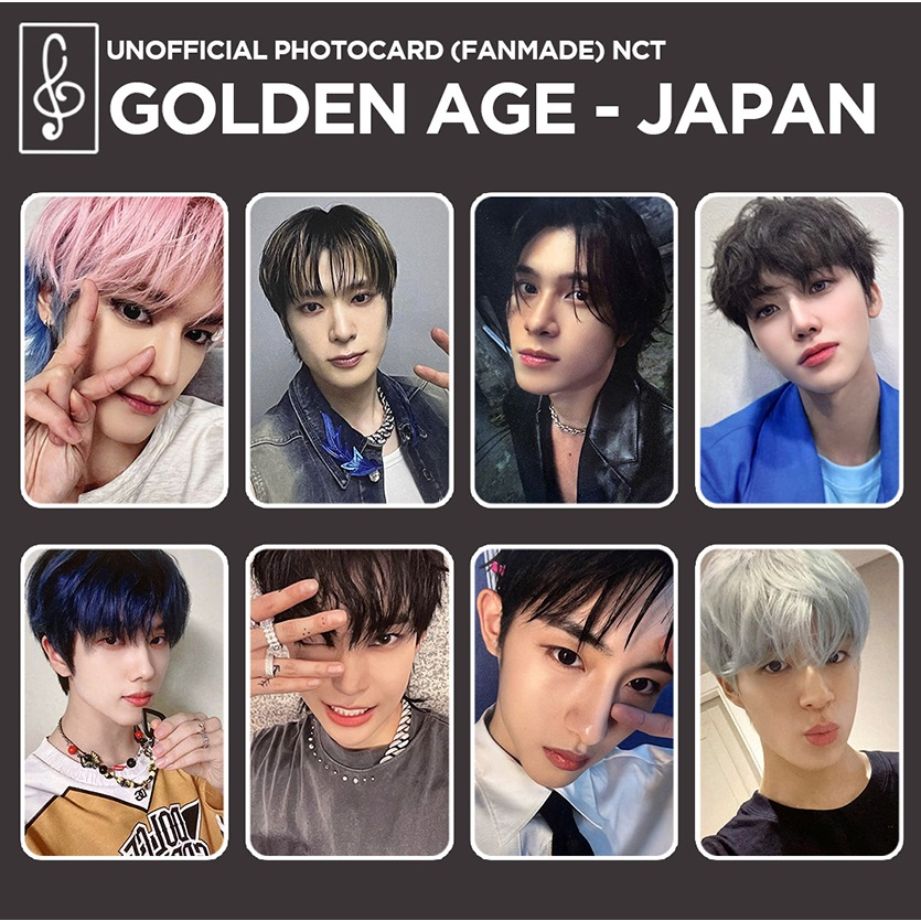 [NCT] Golden AGE JAPAN โฟโต้การ์ด อย่างเป็นทางการ สไตล์ญี่ปุ่น 2023