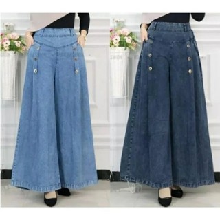 Celana Kulot Paula Jumbo Jeans / Celana kulot palazzo