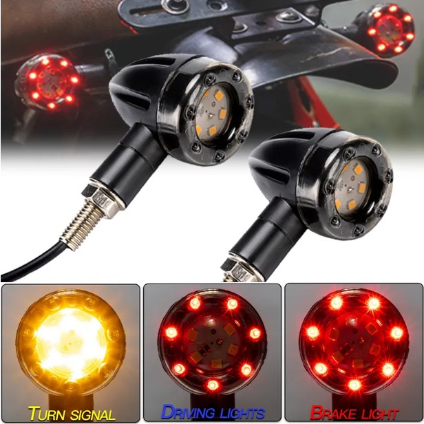 Custom W175 Scrambler Harley รถจักรยานยนต์ไฟเลี้ยว Led