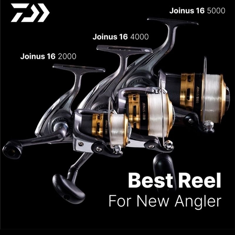 รอกตกปลา Daiwa เข้าร่วม ฟรีสาย | รอก Daiwa conus ขนาด 2000, 3000, 4000 | รอกหมุน Daiwa joinus