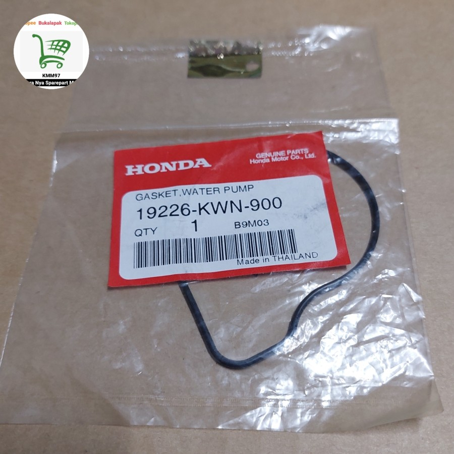 ปั้มน้ําปะเก็น PCX 150ADV Vario 150 Vario 125 eSP 19226KWN900 ORIGINAL AM