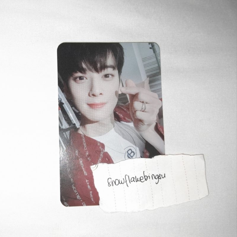 อัลบั้มพีซี Photocard Cha Eunwoo ASTRO Rise Up