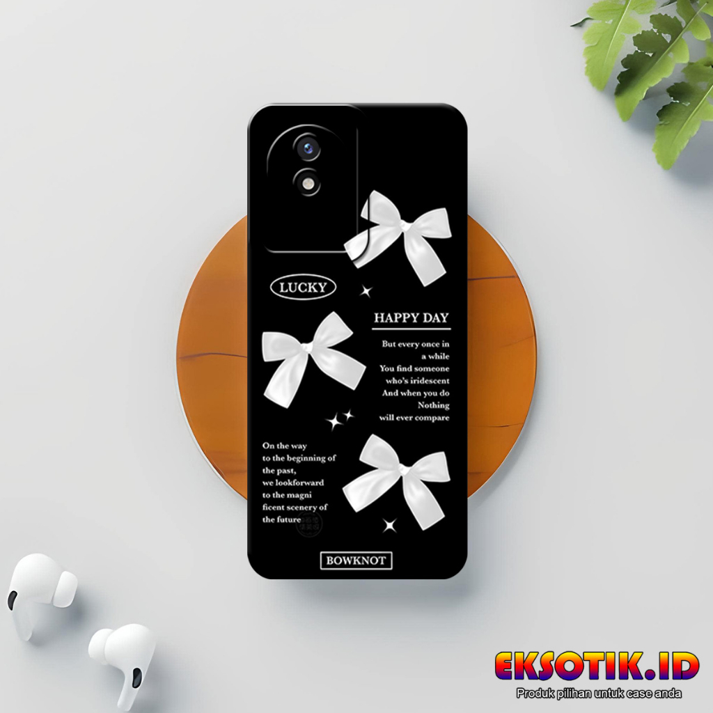 VIVO Y02T กรณี Eksotik.id VIVO Y02T ปลอก VIVO Y02T ซิลิโคนโทรศัพท์มือถือผิวอุปกรณ์เสริม Hardcase Sof