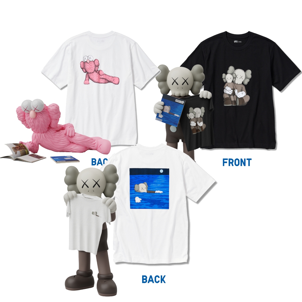 Kaos KAWS COLLECTION TEE / KAOS UNIQLO X KAWS / KAOS UT / UNIQLO TEE / KAWS TEE / TSHIRT UNIQLO X KA