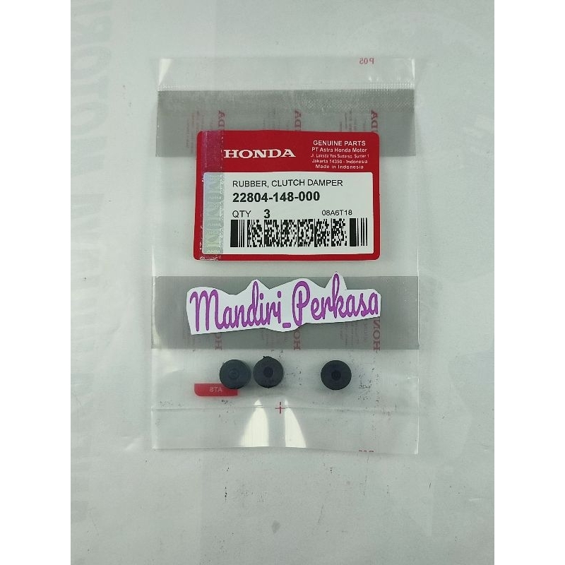 ยาง Double Pad Beat Vario ยางคลัทช์ Damper เนื้อหา 3 22804-148-000