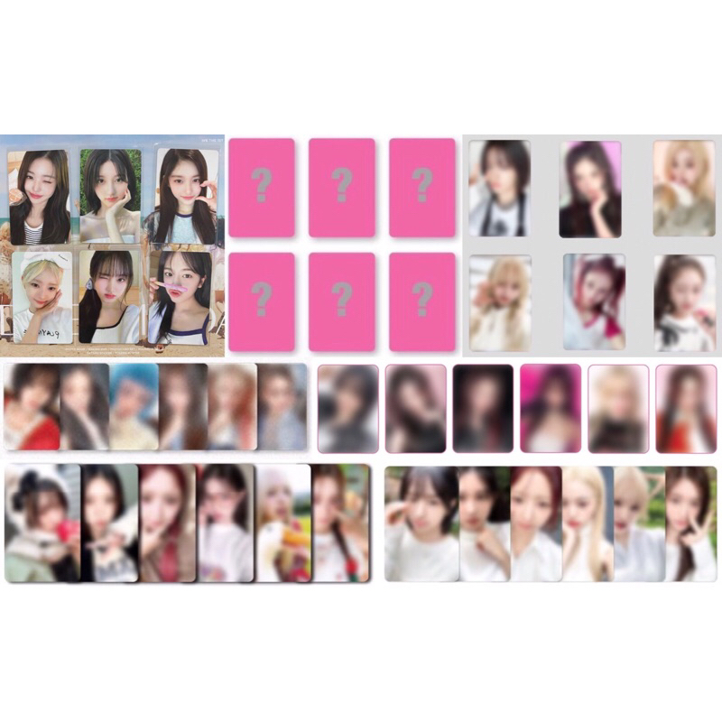 Ive IVE MINE / A DREAMY DAY PHOTOBOOK photocard benefit - withmu namil starship square ssq soundwave