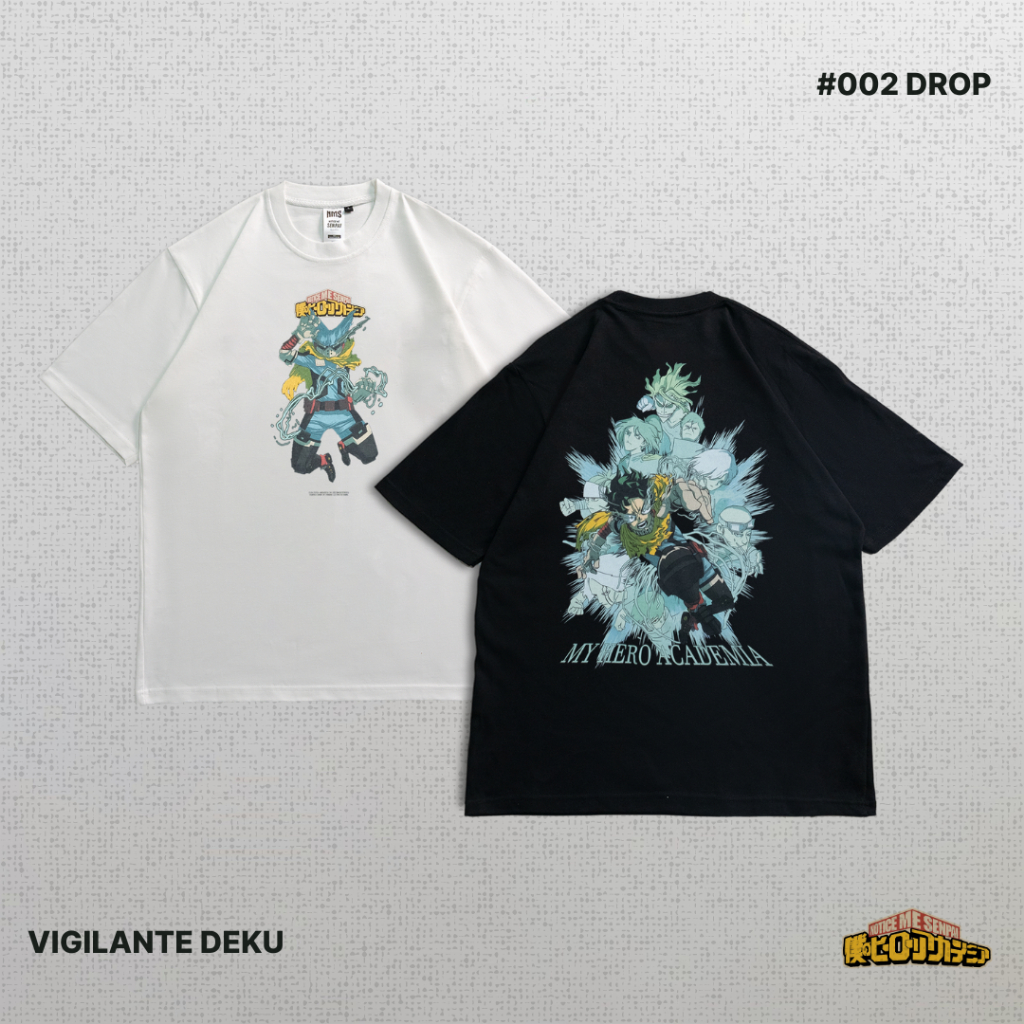 เสื้อยืด Nms Vigilante Deku Heavyweight