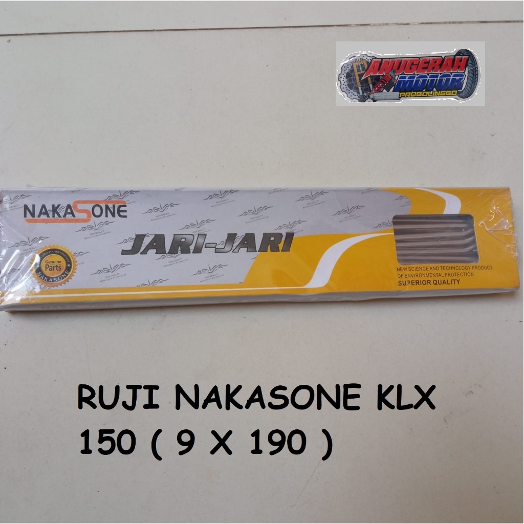ซี่ลวด KLX 9 X 190 แหวน 17 LB 36 super moto