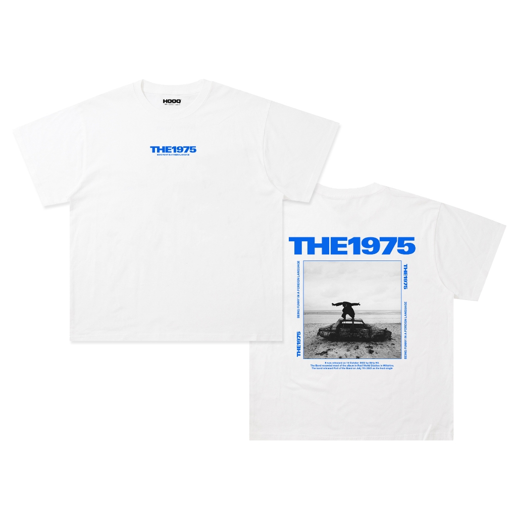เสื้อยืดวง Oversize 1975 - Being Funny the 1975 เสื้อยืด Oversize