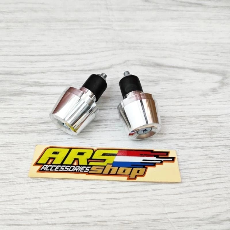 Chrome Handlebar เดือย pcx รุ่นลูกตุ้ม Chrome Handlebar เดือย universal คู่ขวาซ้าย VARIO MIO XEON BEAT SCOOPY FINO KLX CRF TIGER RXKING SUPRA REVO XI MXKING BYSON ETC ราคาสําหรับ PAIR LEFT RIGHT Panca variation