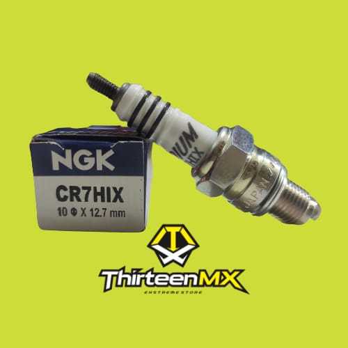 หัวเทียน NGK Iridium CR7HIX สําหรับ Honda Astrara Revo Supra Win 100 110