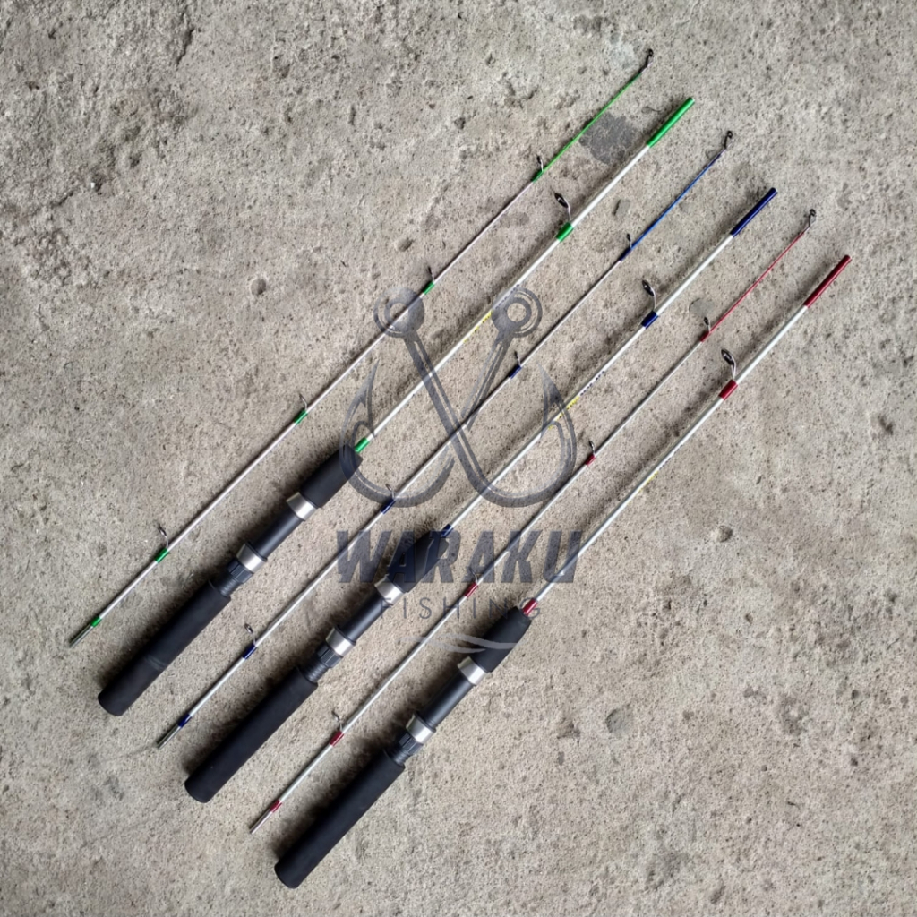 คันเบ็ดตกกุ้ง Gammis สีดํา 135 / 150