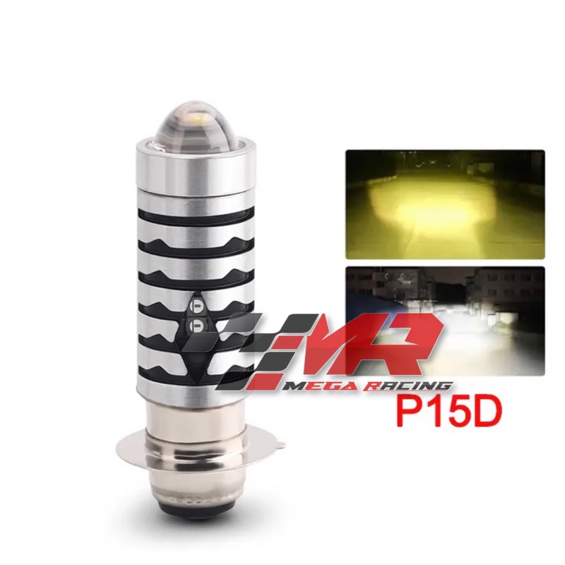 H6 ไฟ LED รถจักรยานยนต์เลเซอร์ 2 สีสีขาวสีเหลืองและ TWILIGHT | LED H6 เลเซอร์มอเตอร์ UNIVERSAL | H6 