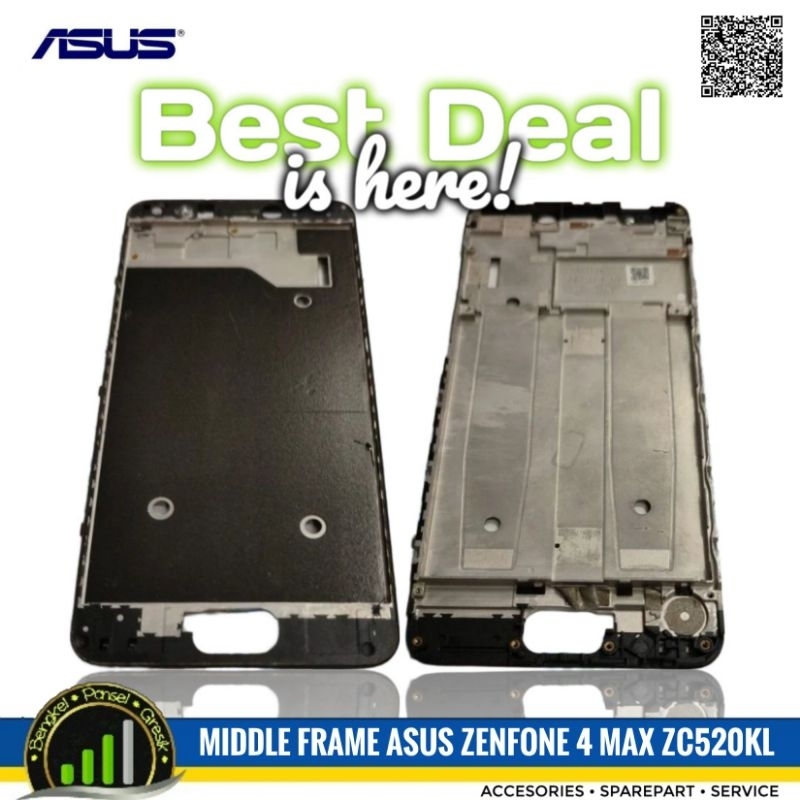 กรอบกลาง Asus Zenfone 4 Max ZC520KL