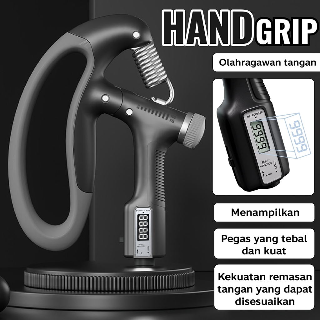 BG SPORT Handgrip Fitness การออกกําลังกายกล้ามเนื้อมือแบบพกพา HG001 2 3 4 5