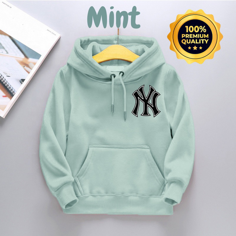 เสื ้ อกันหนาว HOODIE เด ็ กชายและเด ็ กหญิงอายุ 2-12 ปี NY motif