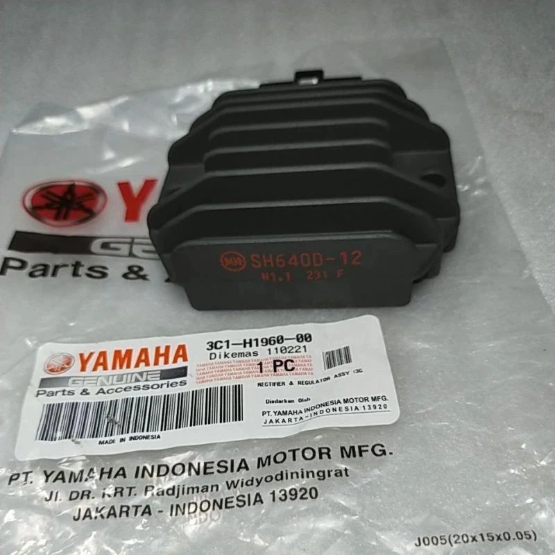 3C1 H1960 00 original yamaha old vixion regulator rectifier