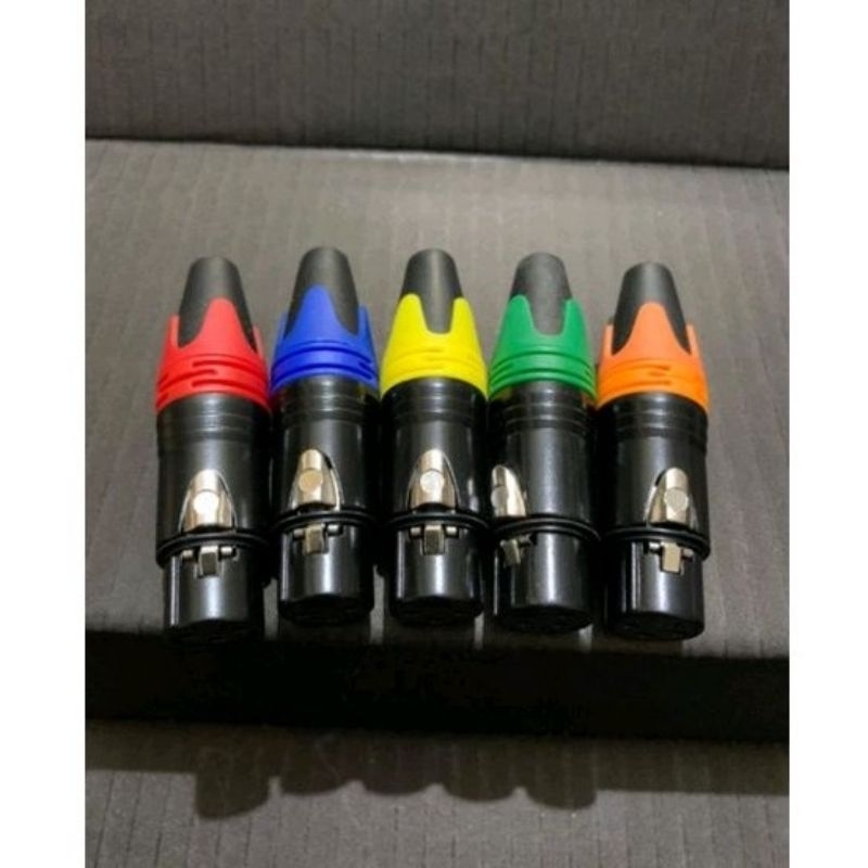Jack xlr pin 3 (ตัวเมีย)