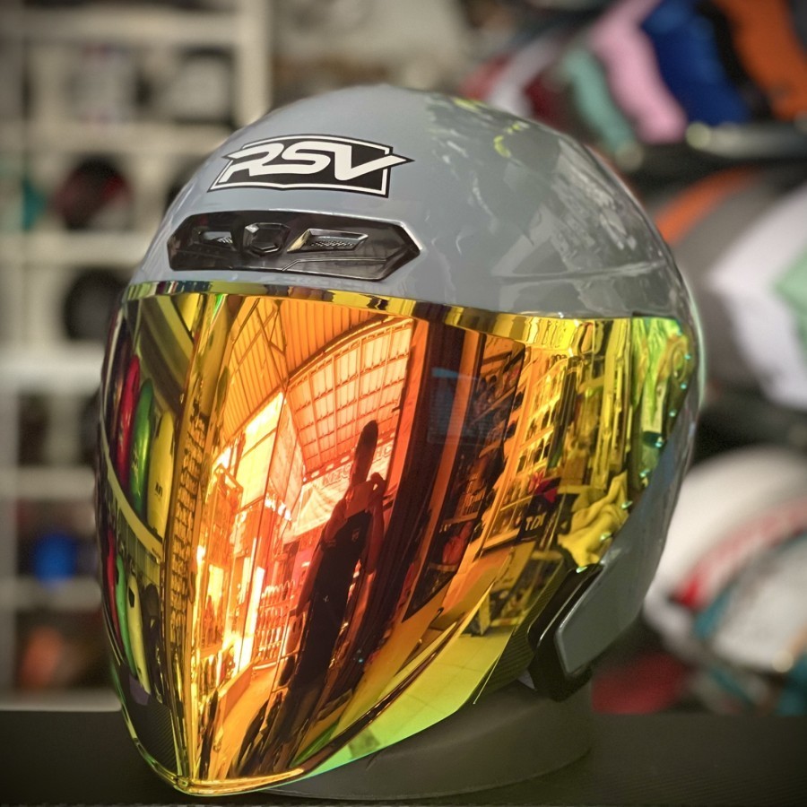 กระบังหน้า RSV SV300/RSV NEW WINDTAIL - ควัน/อิริเดียม