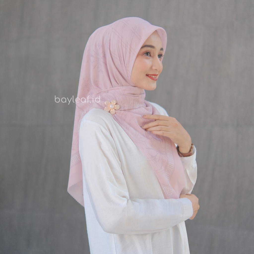 Bayleaf.id Oryza Sativa ฮิญาบผ้าพันคอ