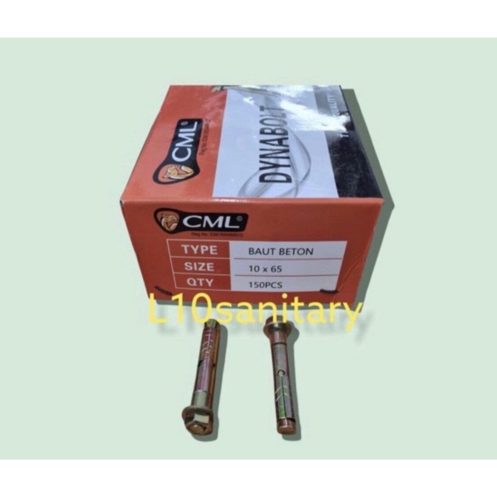 Bolt Dynabolt Camel M10 x 65 / Bolt Dinabolt Wall คอนกรีต Camel 10x65