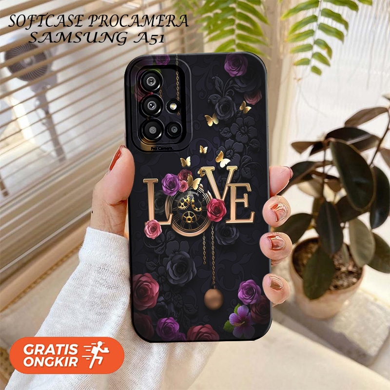 HP เคสโทรศัพท์ Samsung A51 ใหม่ล่าสุด Samsung A51 Softcase Samsung A51 เคส Samsung A51 ซิลิโคน Samsu