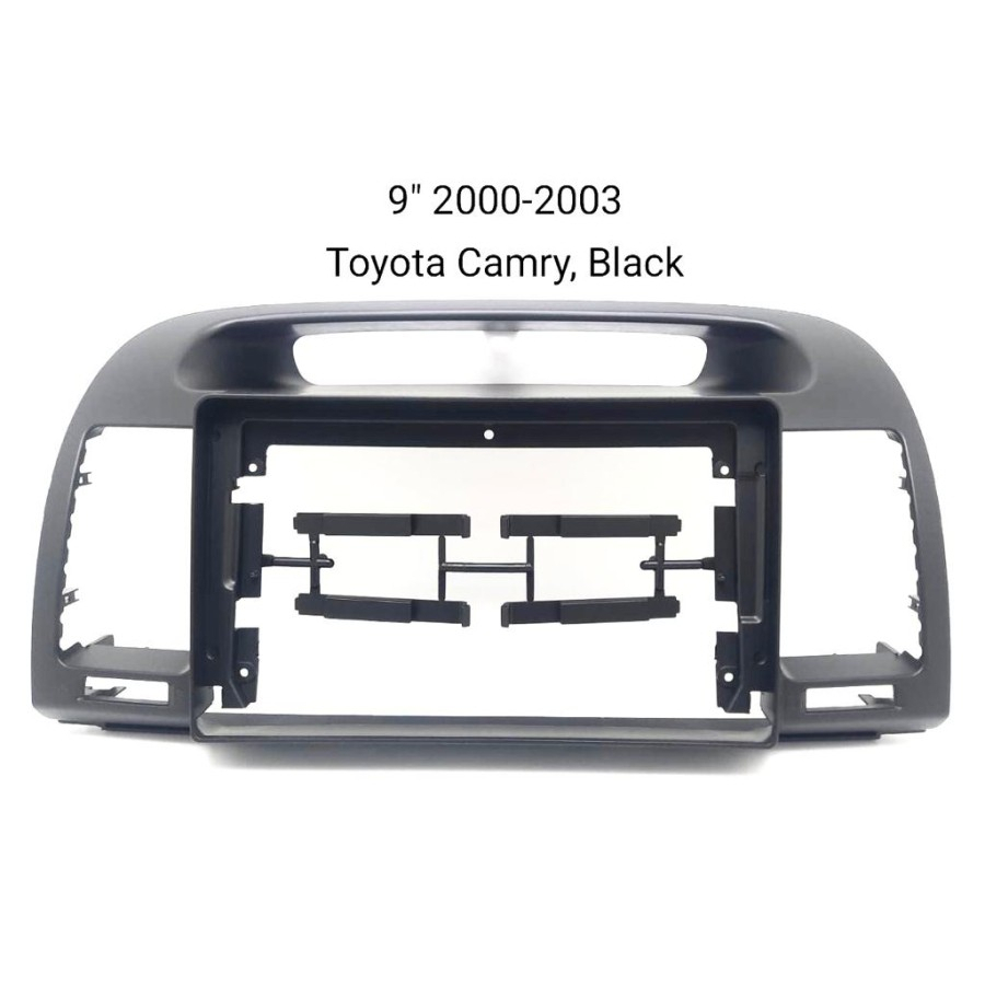 กรอบ 9 นิ ้ ว Toyota Camry 2000-2003 ( สีดํา/Gray/Wooden🌹 Panel Head Unit