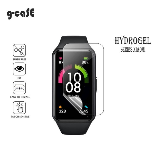 G-case Hydrogel Anti-Scratch Jelly Watch Xiaomi Redmi Mi Smart Watch Band 2 2Lite 7 7Strap 3 4 8 8Pr