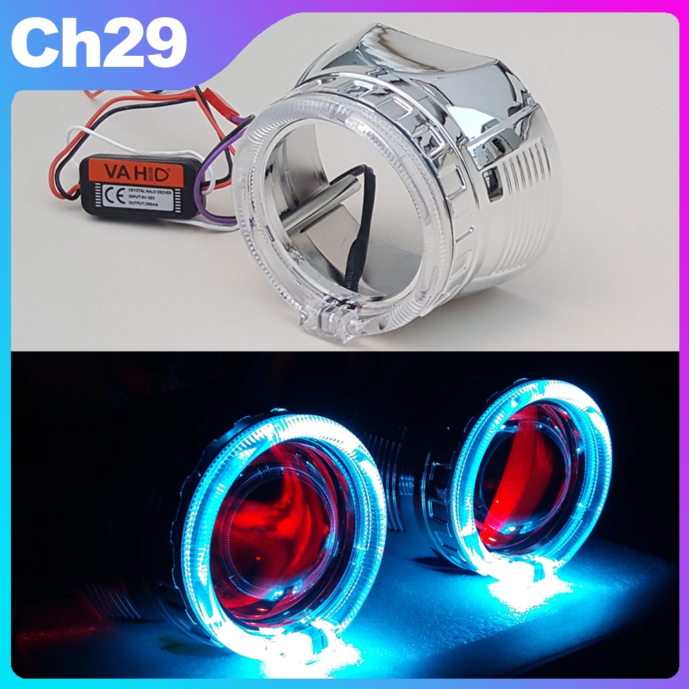 Ch29 - Shrod | เคสโปรเจคเตอร์เลนส์ 2.5 + คริสตัลแองเจิลอาย + ไดร์เวอร์ | รุ่น Ch29