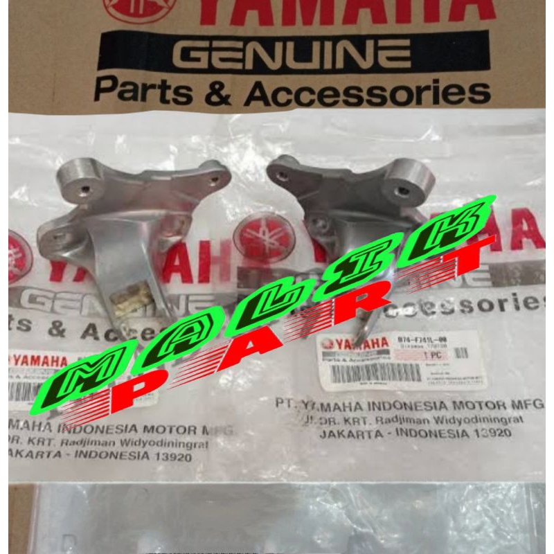 BRACKET B74-F742L-00 B74-F741L-00 ขวาและซ้าย FOOTSTEP BRACKET NEW XMAX OLD ORIGINAL YAMAHA