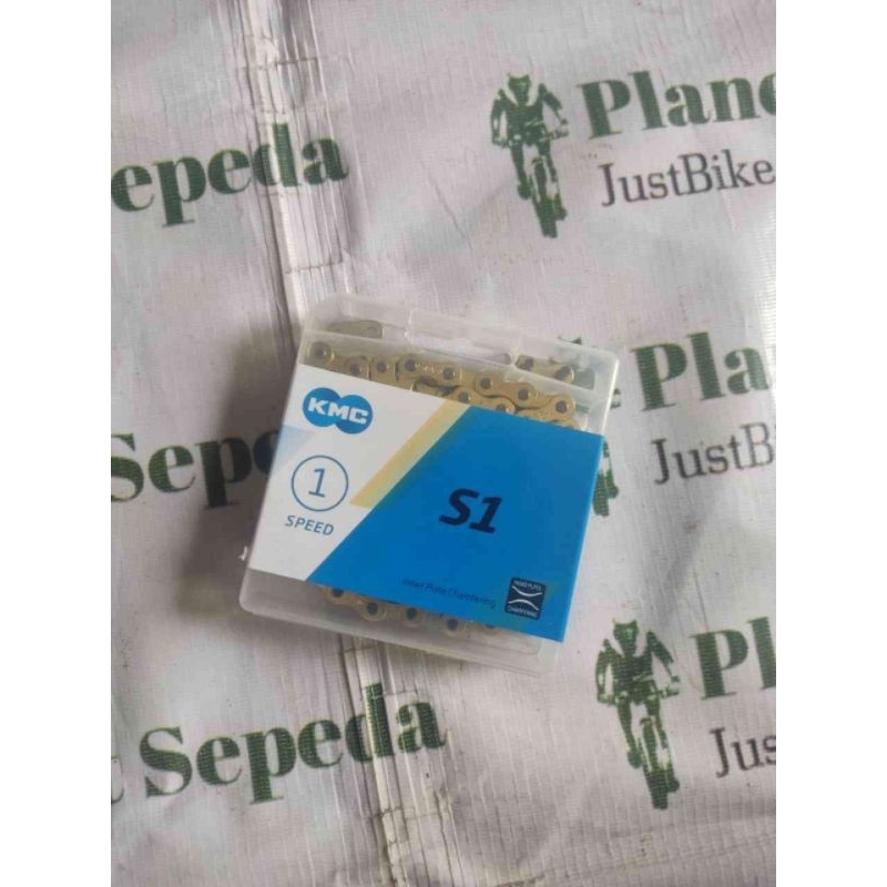 KMC S1 S-1 112L Fixie BMX โซ่ทองความเร็วเดียว