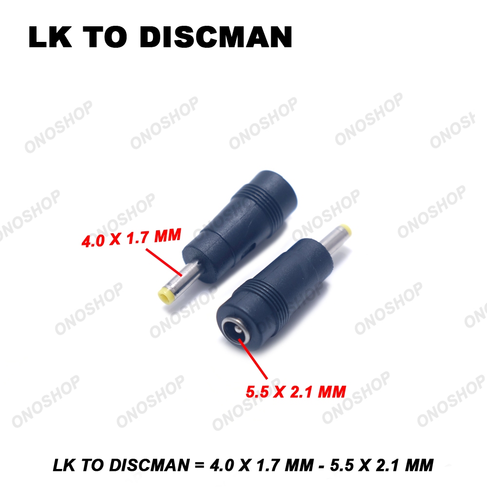 แจ็คแปลง DC LK เป็น Discman