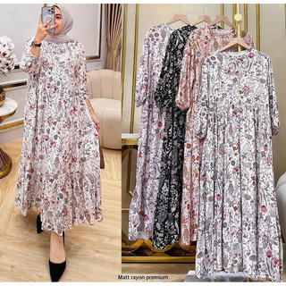 GAMIS RENIA TERBARU RAYON PREMIUM DIAMON