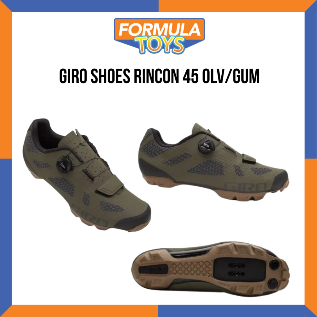 Giro SHOES RINCON 45 OLV/GUM รองเท้าจักรยาน MTB