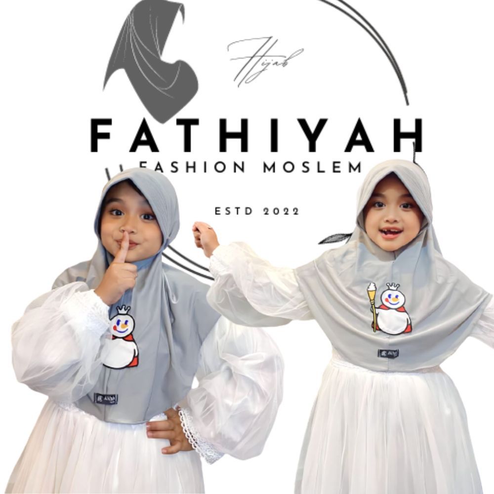 Mixue Childrens Jersey Ped Braided Hijab สําหรับโรงเรียนอนุบาล/อายุโรงเรียนประถมศึกษา (Viral MIXUE D
