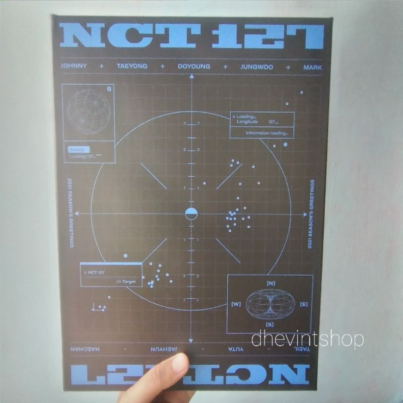 กล่องอย่างเป็นทางการ NCT 127 SEASON GREETINGS SG22 SG21