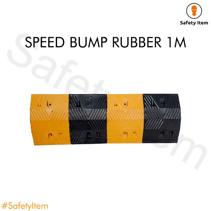 Speed Bump 1 เมตร / Speed Bump Rubber 1m / Rubber Speed Bump 1 เมตร