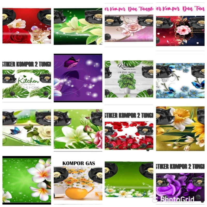 2-BURNER ROUND & SQUARE STOVE STICKERS 4.8 360 Ratings 3RB ขาย