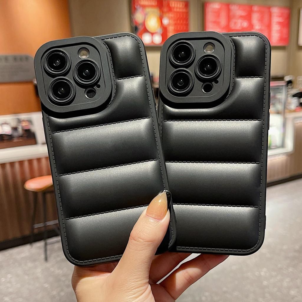 POCO X3/X3 PRO/X3 GT/F4/F4 GT/F3/C40 เคส PILLOW สีดําแบบเต็ม (MACC)