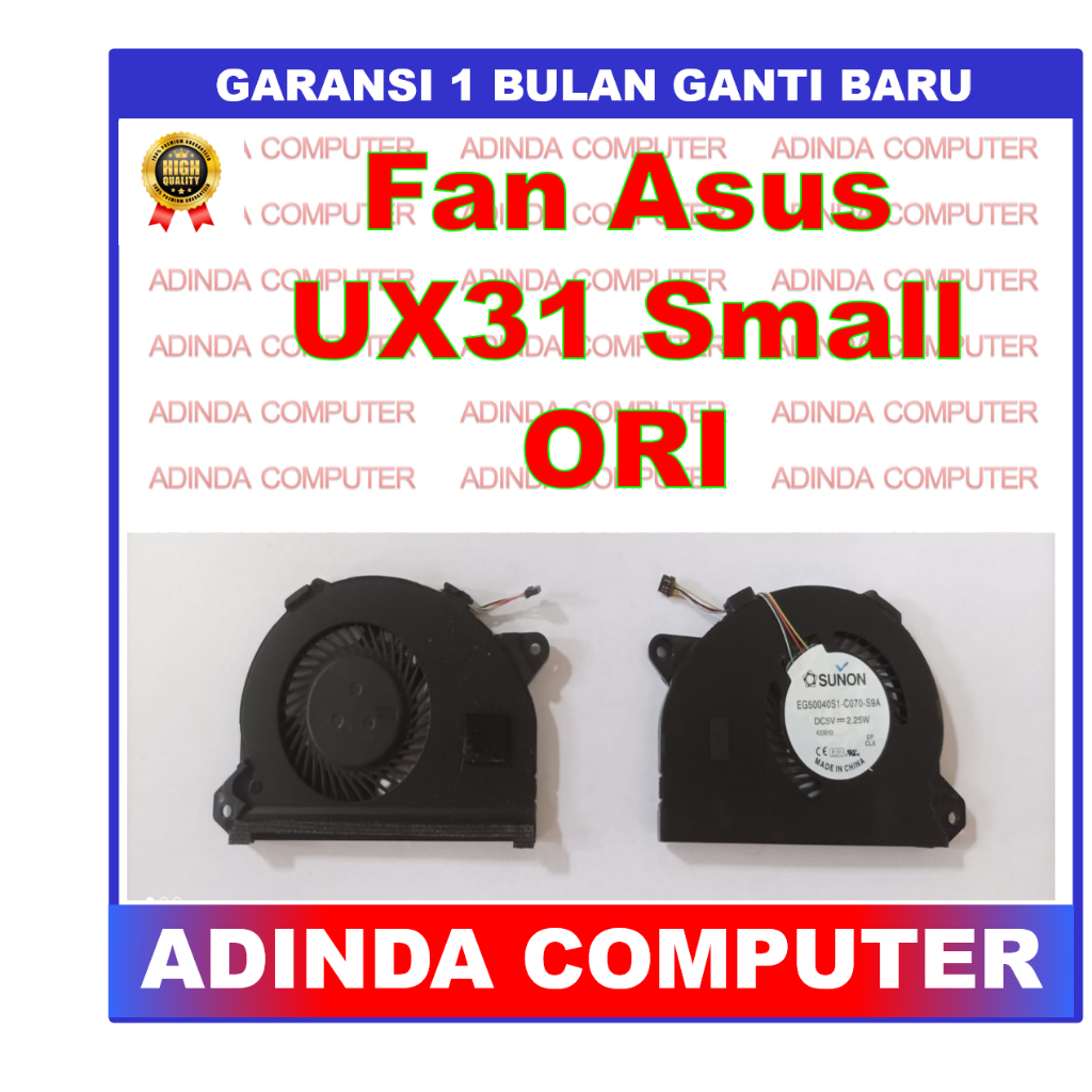 พัดลม Asus Zenbook UX31 UX31A UX31E Small ORI
