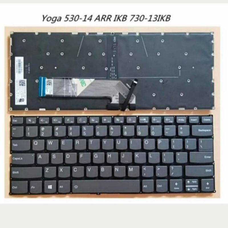 คีย์บอร์ด สําหรับ Lenovo Yoga 530-14ARR C340-14 C740-14iml Flex 6 530-14ikb 730-13ikb 730-13iwl 730-15ikb
