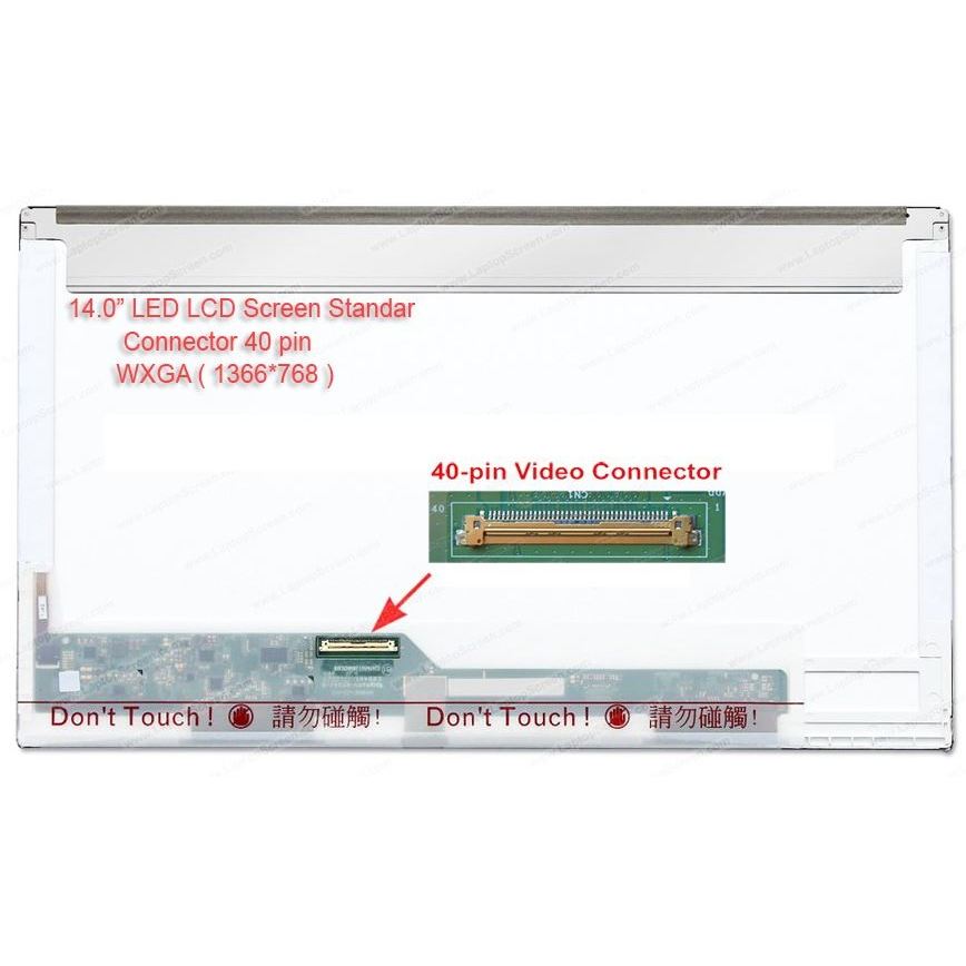 LED LCD แล็ปท็อป Acer Aspire 4750Z 4750G 4750ZG 4755 4755G