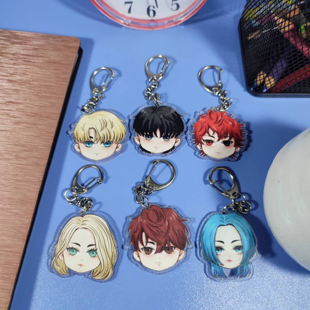 GANTUNGAN Manhwa Wind Breaker Keychain - พวงกุญแจอนิเมะ Jay Jo