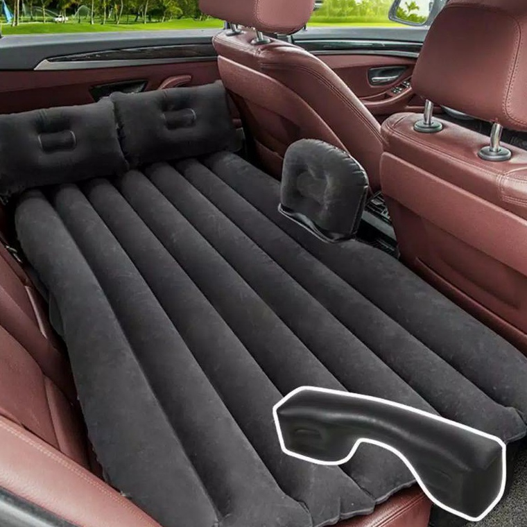 Air Car Mattress+Pump+Car Mattress Pillow Car Bed Indoor Outdoor Car Bed